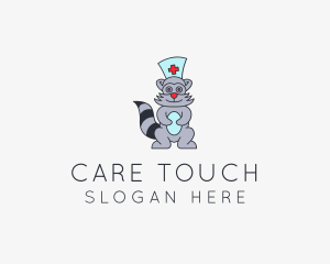 Nurse Raccoon Clinic logo