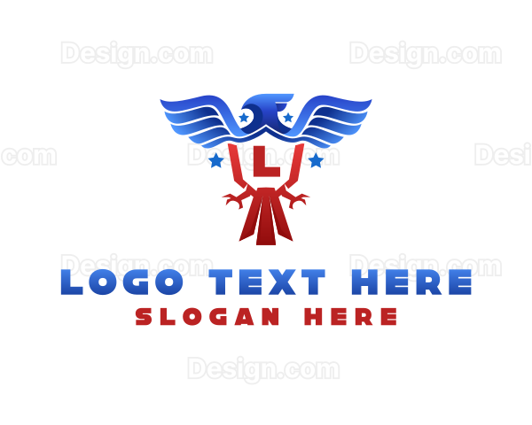 USA Eagle Patriot Logo