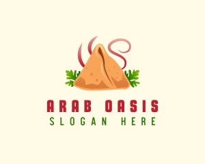 Samosa Food Cuisine logo design