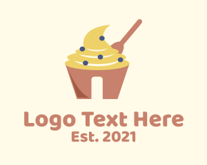 Cream - Cream Pastry Cupcake logo design