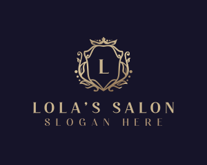 Luxury Crest Boutique logo design