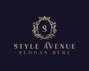 Luxury Crest Boutique logo design