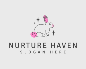 Magical Bunny Veterinary logo design