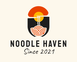 Sunrise Ramen Noodle  logo design