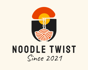 Sunrise Ramen Noodle  logo design