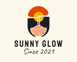 Sunrise Ramen Noodle  logo design