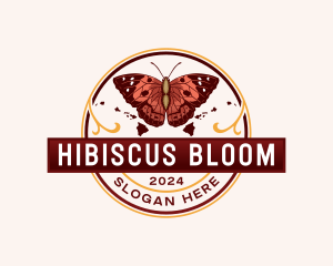 Hawaii Butterfly Insect logo design