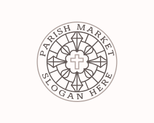 Cross Parish Ministry logo design