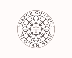 Cross Parish Ministry logo design