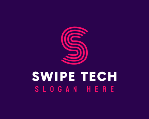 Creative Modern Stripe logo design