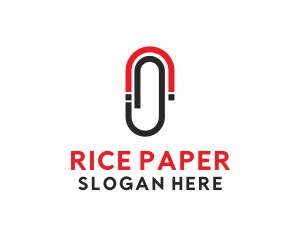 Magnetic Paper Clip logo design