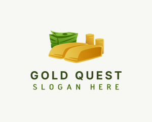 Money Cash Gold logo design