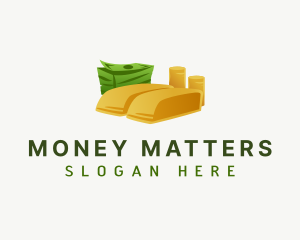 Money Cash Gold logo design