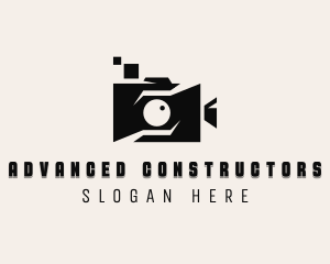 Vlogger Video Camera logo design