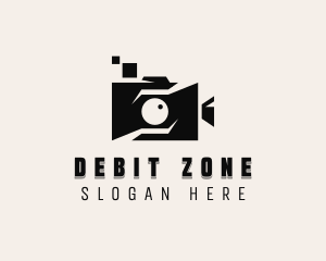 Vlogger Video Camera logo design