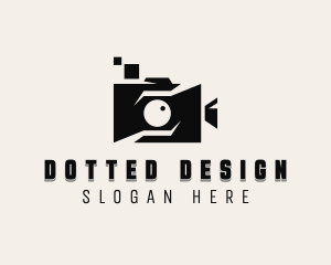 Vlogger Video Camera logo design