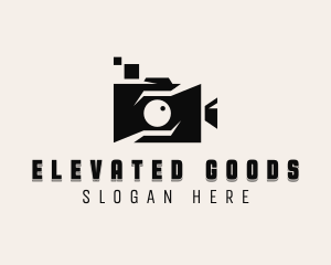 Vlogger Video Camera logo design