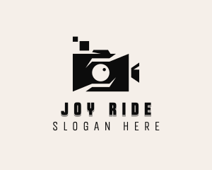 Vlogger Video Camera logo design