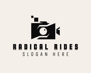 Vlogger Video Camera logo design