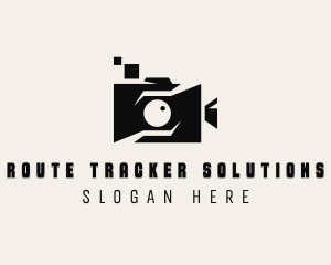 Vlogger Video Camera logo design