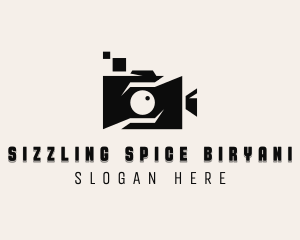 Vlogger Video Camera logo design