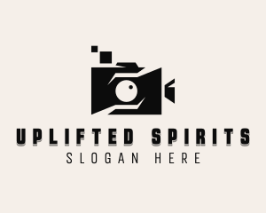 Vlogger Video Camera logo design