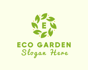 Eco Leaf Wellness logo design