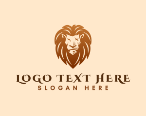 Wildlife Lion Animal logo