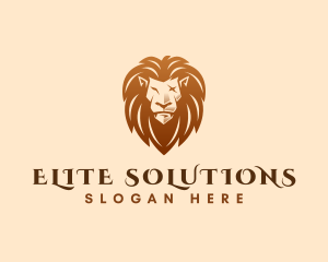 Wildlife Lion Animal logo design