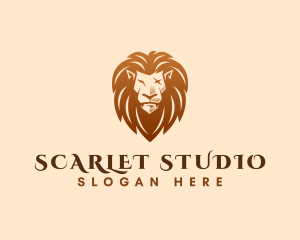 Wildlife Lion Animal logo design