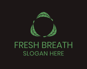 Green Leaf Cycle logo design