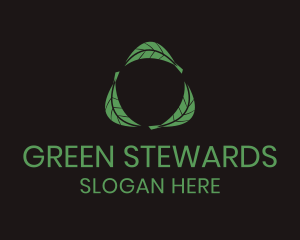 Green Leaf Cycle logo design