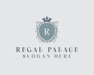 Royal Shield Upscale logo design