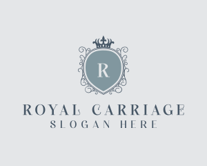 Royal Shield Upscale logo design