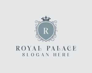 Royal Shield Upscale logo design