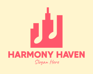 Pink Urban City Music logo