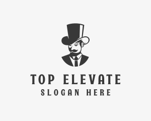 Gentleman Suit Menswear logo design