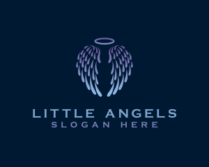 Angel Wing Heaven logo design