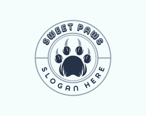 Wildlife Vet Paw logo design