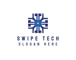 Network Tech Company logo design