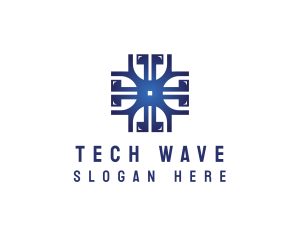 Network Tech Company logo design