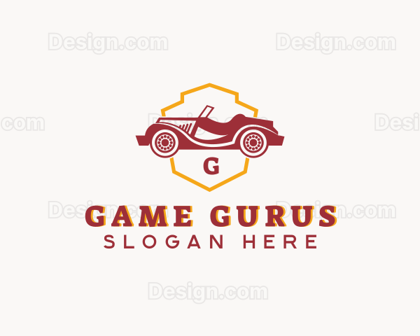 Vintage Car Vehicle Logo