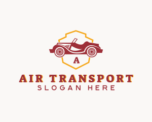 Retro Car Vehicle  logo design