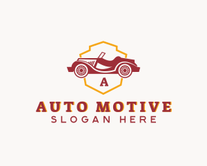 Vintage Car Vehicle  logo design