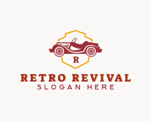 Vintage Car Vehicle  logo