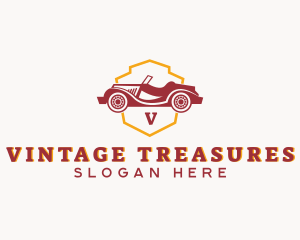 Vintage Car Vehicle  logo design