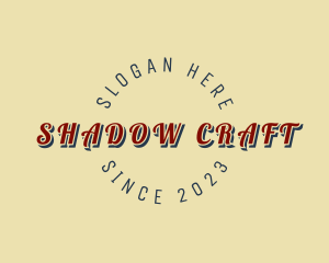 Quirky Shadow Business logo design