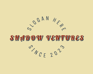 Quirky Shadow Business logo design