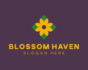 Daisy Flower Spa logo design