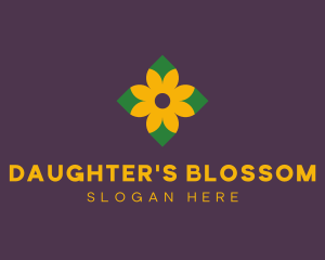 Daisy Flower Spa logo design